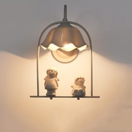 Moderne moderne malerifunktion til øjenbeskyttelse Ambient Light Wall Sconces Wall Light