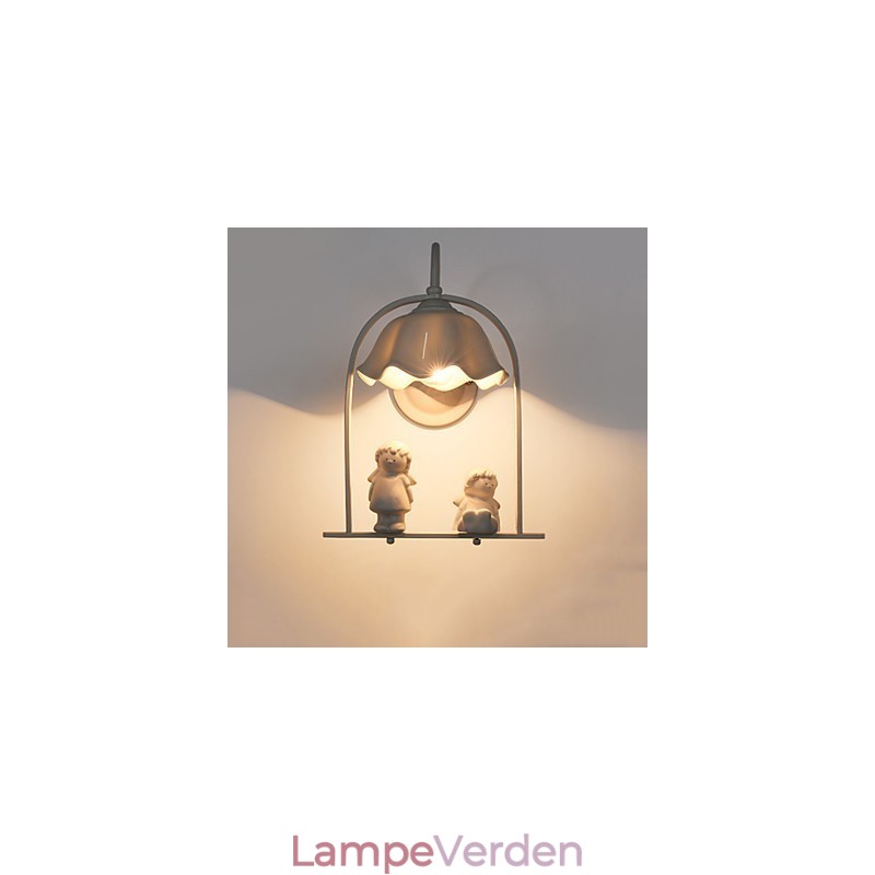 Moderne moderne malerifunktion til øjenbeskyttelse Ambient Light Wall Sconces Wall Light