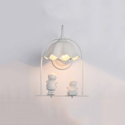 Moderne moderne malerifunktion til øjenbeskyttelse Ambient Light Wall Sconces Wall Light