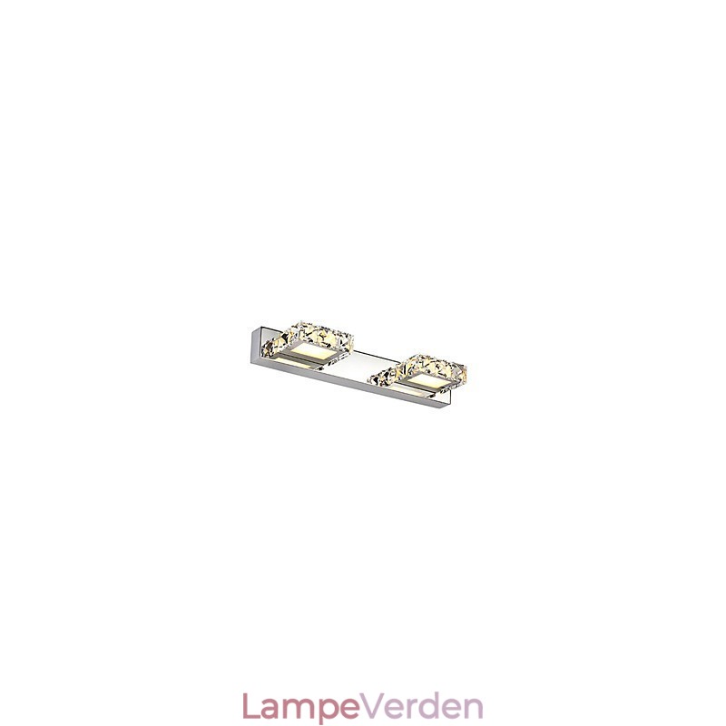 Modern Contemporary Modern Contemporary Chrome-funktion til Crystal Ambient LightBathroom