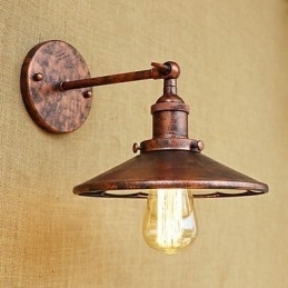 Rustik Lodge Country Retro galvaniseret funktion til Mini Style Ambient Light Wall Sconces
