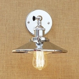Rustik Lodge Country Retro galvaniseret funktion til Mini Style Ambient Light Wall Sconces