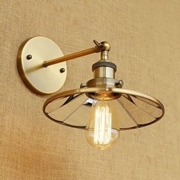 Rustik Lodge Country Retro galvaniseret funktion til Mini Style Ambient Light Wall Sconces