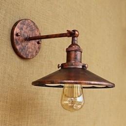 Rustik Lodge Country Retro galvaniseret funktion til Mini Style Ambient Light Wall Sconces