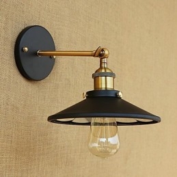Country Retro Painting Feature for Mini Style Ambient Light Wall Sconces Wall Light