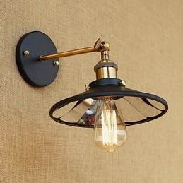 Country Retro Painting Feature for Mini Style Ambient Light Wall Sconces Wall Light