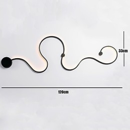 Moderne Moderne Moderne Moderne Malerifunktion til Ambient Light Wall Sconces Wall Light