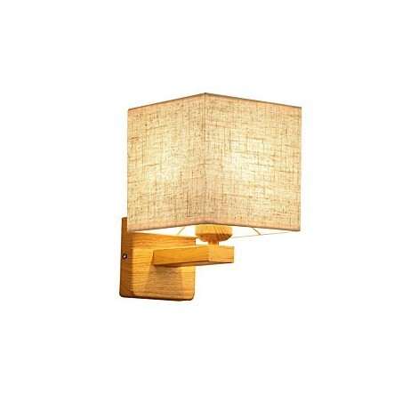 Minimalistisk massivt træ bordlampe Sengebordslampe Minimalistisk massivt træ bordlampe Sengebordslampe