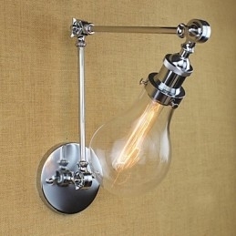 Country Retro galvaniseret funktion til mini-stil øjenbeskyttelse svingarmslys