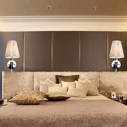 Moderne moderne land galvaniseret funktion til omgivende lys væglamper væglampe