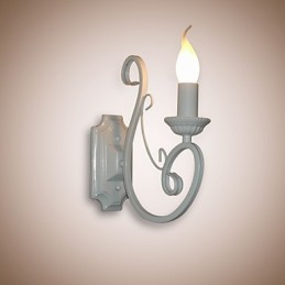 Stearinlys Lampe Sengelampe Væglampe Jerngang Kreativ Pastoral Spejllampe