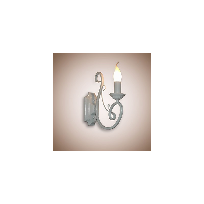 Stearinlys Lampe Sengelampe Væglampe Jerngang Kreativ Pastoral Spejllampe