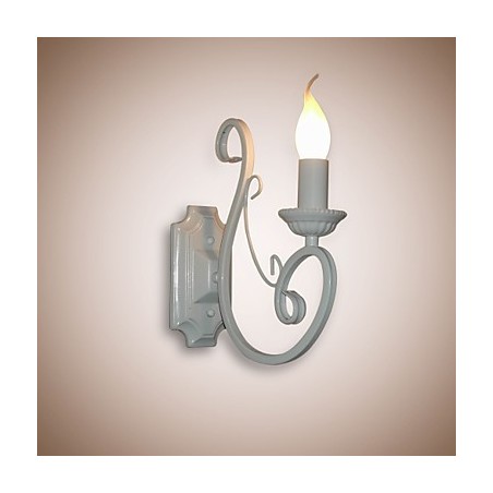 Stearinlys Lampe Sengelampe Væglampe Jerngang Kreativ Pastoral Spejllampe Stearinlys Lampe Sengelampe Væglampe Jerngang Kreativ Pastoral Spejllampe