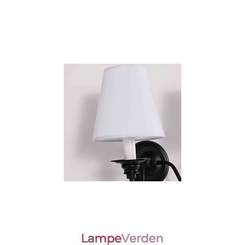 Rustik Lodge Black Oxide Finish Funktion til øjenbeskyttelse Ambient Light Wall Sconces Wall Light