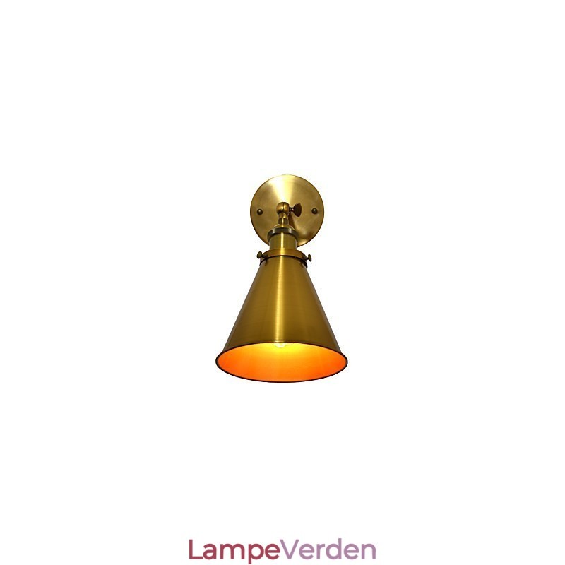 Væglampe Væglamper Vægjern Væglampe Stum Sort Lyssværd Lampe På Væg