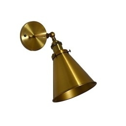 Væglampe Væglamper Vægjern Væglampe Stum Sort Lyssværd Lampe På Væg