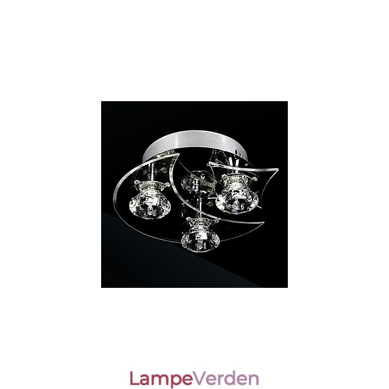 Lysekrone Moderne Krystal Living 3 Lys