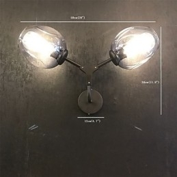 Rustik Lodge Vintage Country Retro maleri funktion til Mini Style Ambient Light Wall Sconces Wall Light