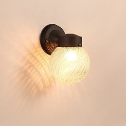 Moderne moderne sortoxidfinish-funktion til Mini Style Ambient Light Wall Sconces