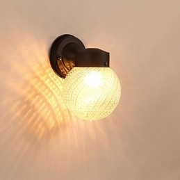 Moderne moderne sortoxidfinish-funktion til Mini Style Ambient Light Wall Sconces
