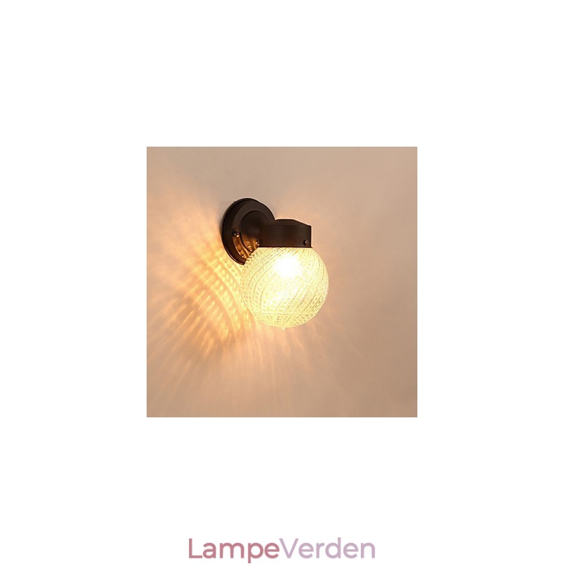 Moderne moderne sortoxidfinish-funktion til Mini Style Ambient Light Wall Sconces