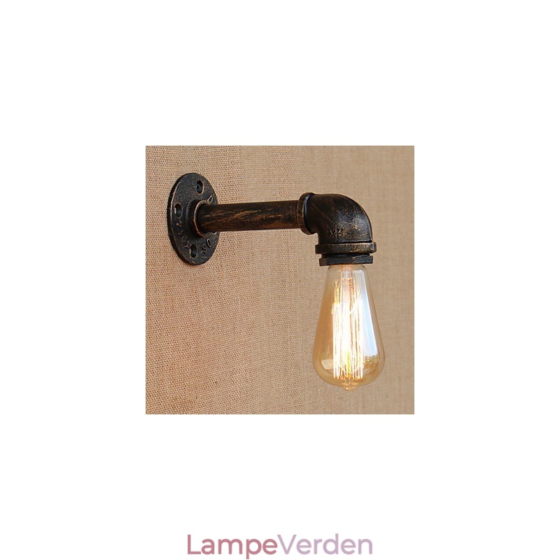 Country Retro Painting Feature til Mini Style Swing Arm Ambient Light Wall Sconces