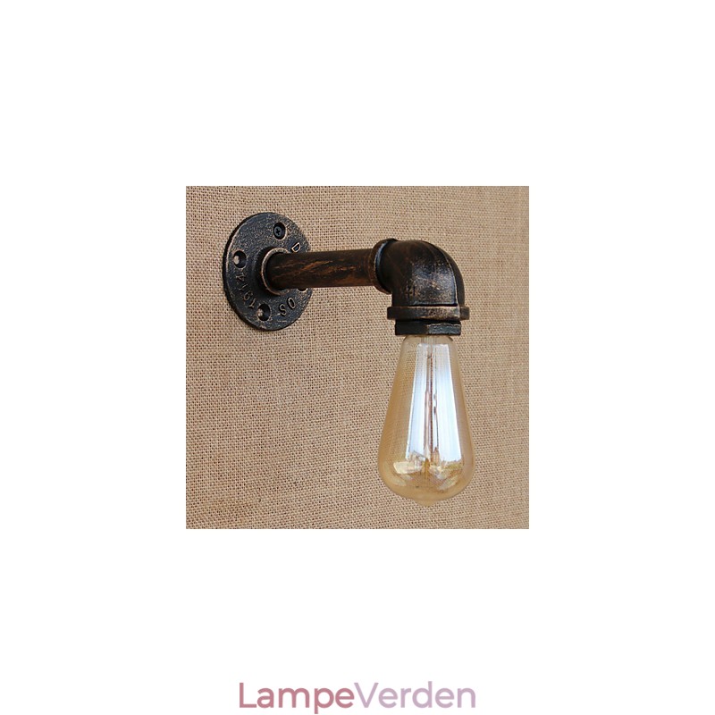 Country Retro Painting Feature til Mini Style Swing Arm Ambient Light Wall Sconces