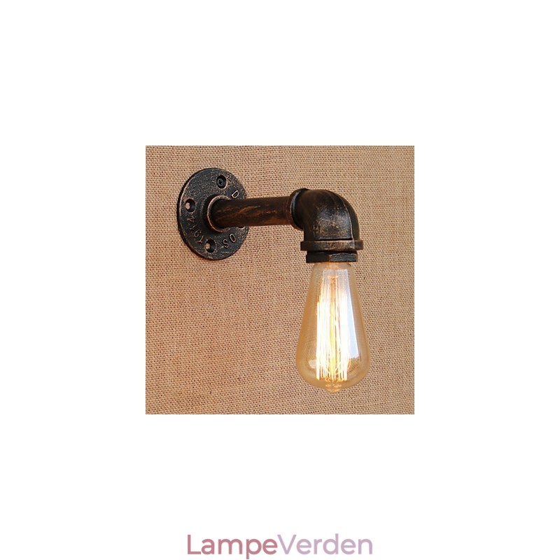 Country Retro Painting Feature til Mini Style Swing Arm Ambient Light Wall Sconces