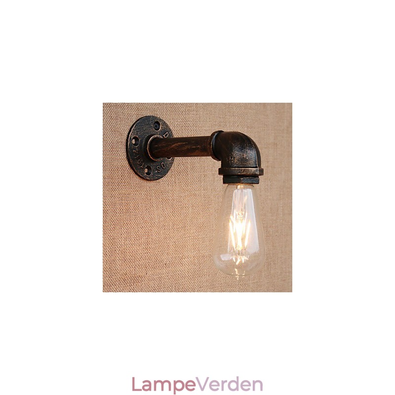 Country Retro Painting Feature til Mini Style Swing Arm Ambient Light Wall Sconces