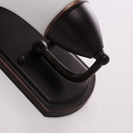 Rustik Lodge Black Oxide Finish Funktion til øjenbeskyttelse Ambient Light Wall Sconces Wall Light