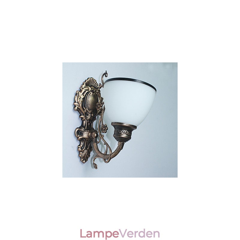 Enkel amerikansk væglampe Sengelampe Stue Dekorativ lampe Smedejern europæisk stil Kreativ væglampe