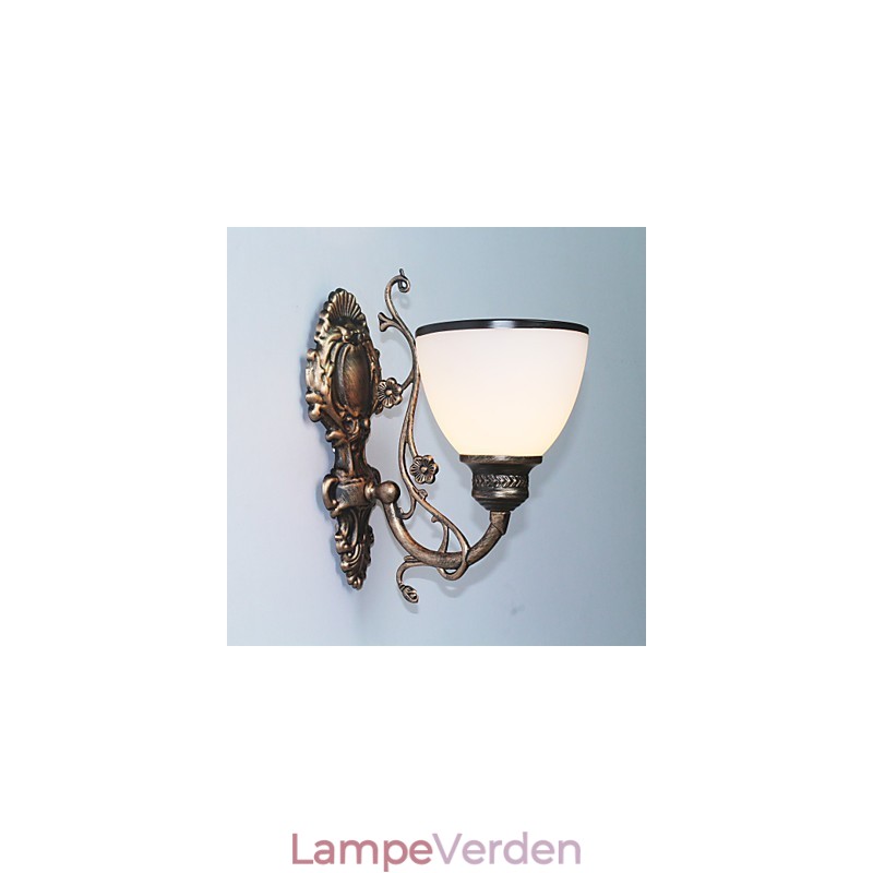 Enkel amerikansk væglampe Sengelampe Stue Dekorativ lampe Smedejern europæisk stil Kreativ væglampe