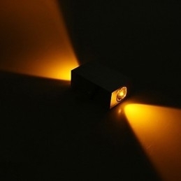 Multi Color 3 Nyhedsfunktion til Mini Style Ambient Light Wall Sconces Væglampe