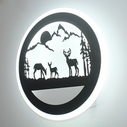 Sengelampen Væglampe Lampe Soveværelse Stue Lys Moderne Minimalistisk Kreativ Korridor Akryl Lampe
