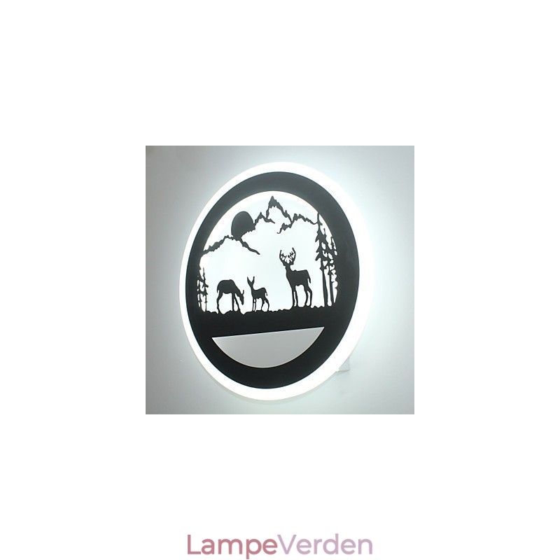 Sengelampen Væglampe Lampe Soveværelse Stue Lys Moderne Minimalistisk Kreativ Korridor Akryl Lampe