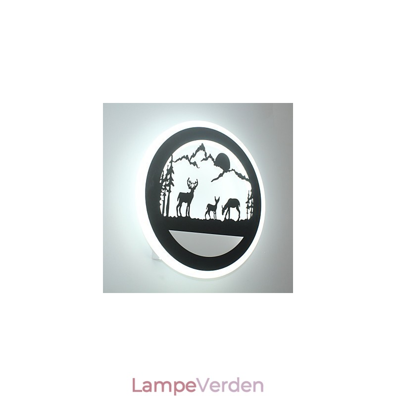 Sengelampen Væglampe Lampe Soveværelse Stue Lys Moderne Minimalistisk Kreativ Korridor Akryl Lampe