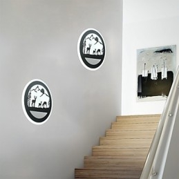 Sengelampen Væglampe Lampe Soveværelse Stue Lys Moderne Minimalistisk Kreativ Korridor Akryl Lampe