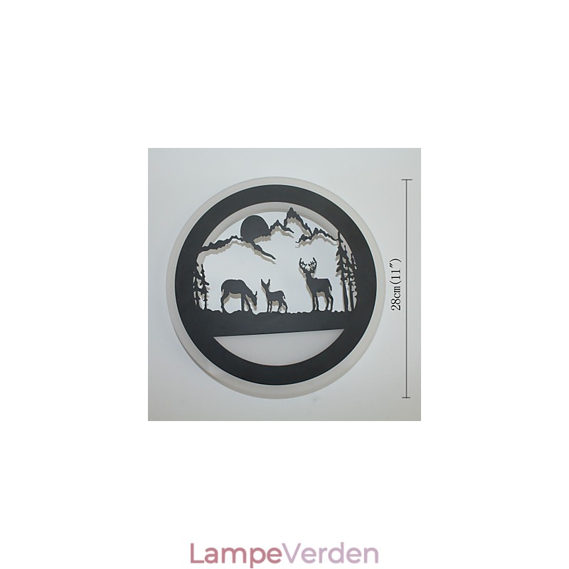 Sengelampen Væglampe Lampe Soveværelse Stue Lys Moderne Minimalistisk Kreativ Korridor Akryl Lampe