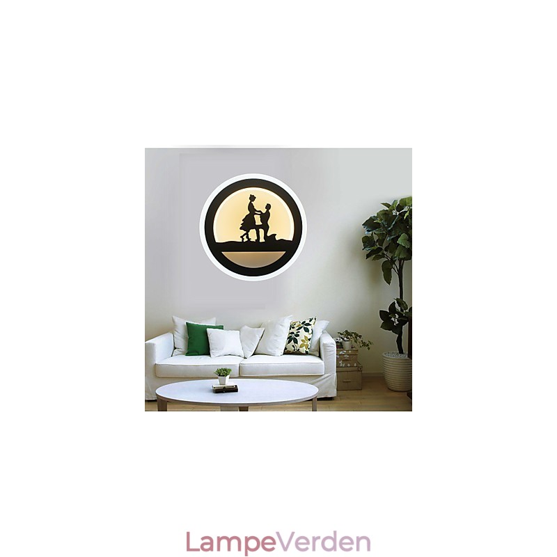 Sengebordsdekorationslampe Soveværelse Kreativ Stue Lys Ganglampe Moderne Minimalistisk Væglampe