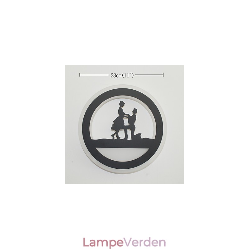 Sengebordsdekorationslampe Soveværelse Kreativ Stue Lys Ganglampe Moderne Minimalistisk Væglampe