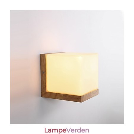 Novelty Country Feature for Mini Style Øjenbeskyttelse Omgivelseslys Sconces Natlampe ved sengekanten Kreativ Balkon Væglampe