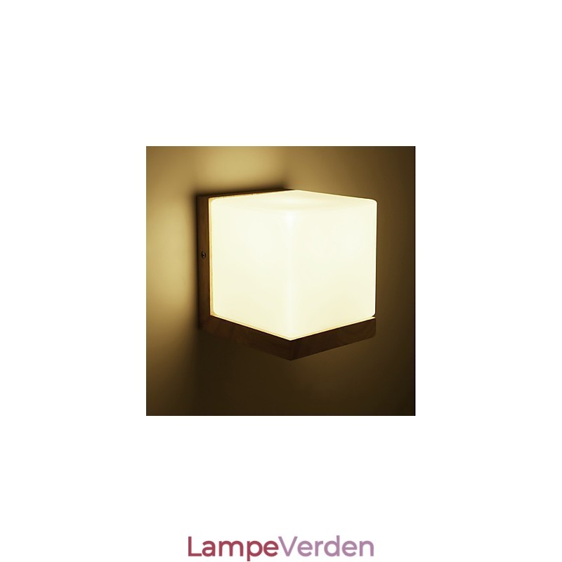 Novelty Country Feature for Mini Style Øjenbeskyttelse Omgivelseslys Sconces Natlampe ved sengekanten Kreativ Balkon Væglampe