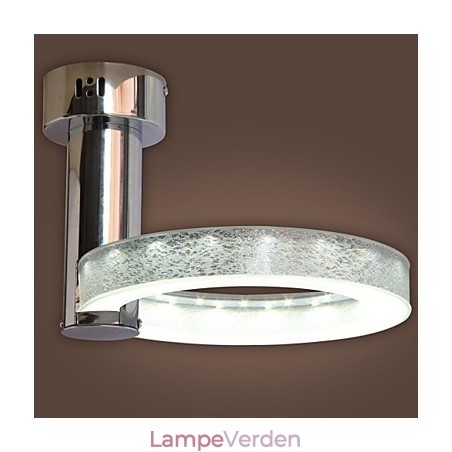Sølv akryl lysekrone (krom finish) Sølv akryl lysekrone (krom finish)