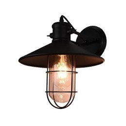 Væglampe Væglamper Væglampe Stum Sort Lyssværd Lampe På Væg