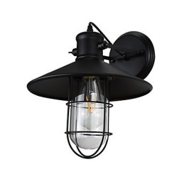 Væglampe Væglamper Væglampe Stum Sort Lyssværd Lampe På Væg