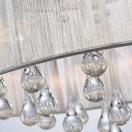 Loftslampe Moderne Krystal 4 Lys