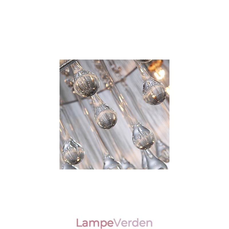 Loftslampe Moderne Krystal 4 Lys