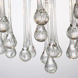 Loftslampe Moderne Krystal 4 Lys
