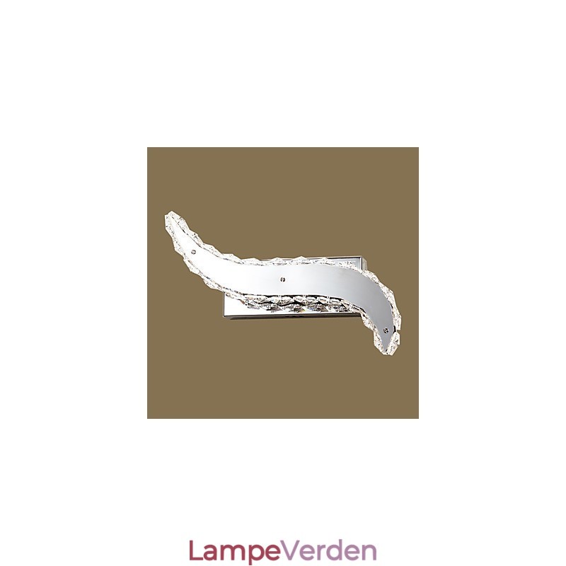 Integreret moderne moderne maleri funktion til Crystal Ambient Light Wall Sconces Wall Light
