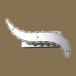 Integreret moderne moderne maleri funktion til Crystal Ambient Light Wall Sconces Wall Light